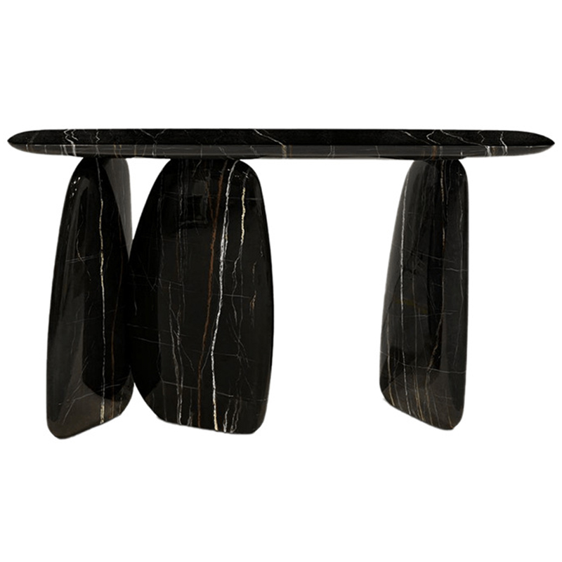 Консоль Design Console Table Black Черный Консоль Design Console Table Black Черный в Рязани | Loft Concept