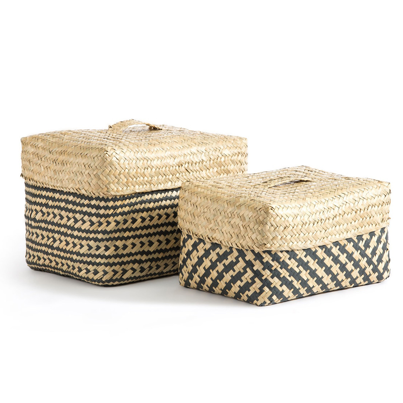 Комплект плетеных корзин Wicker Baskets Комплект плетеных корзин Wicker Baskets в Рязани | Loft Concept