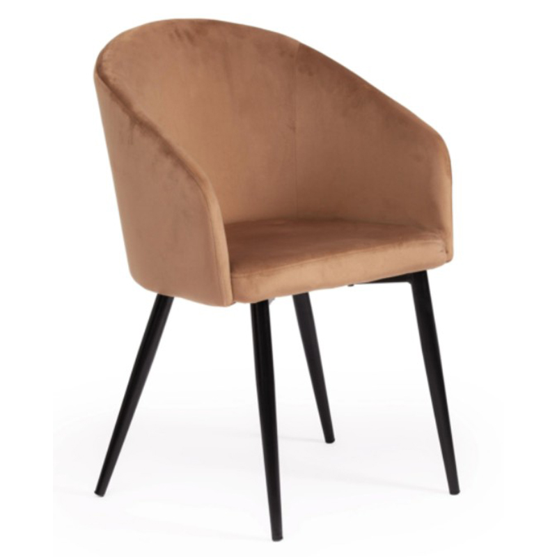 Стул Keane Brown Chair Коричневый Черный Стул Keane Brown Chair Коричневый Черный в Рязани | Loft Concept