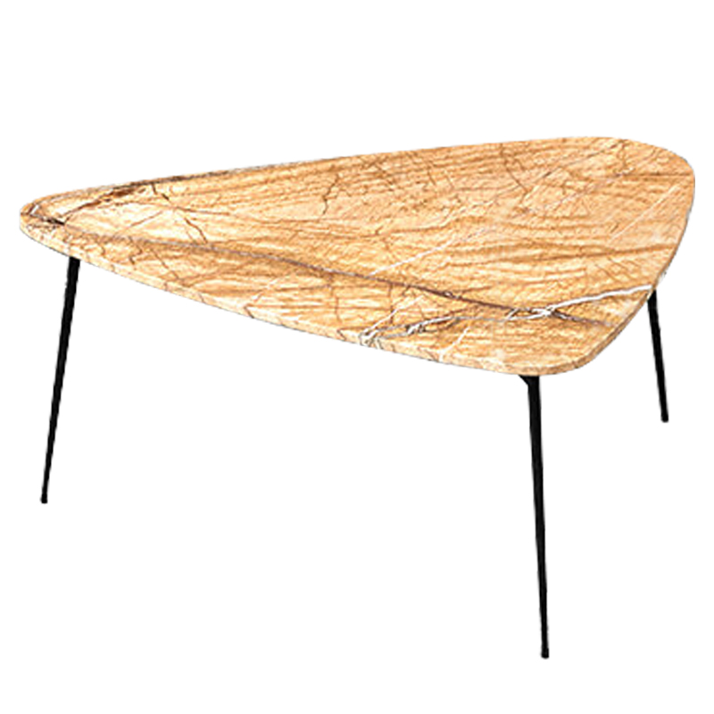 Кофейный столик Caramel Crust Coffee Table Карамель Черный Кофейный столик Caramel Crust Coffee Table Карамель Черный в Рязани | Loft Concept