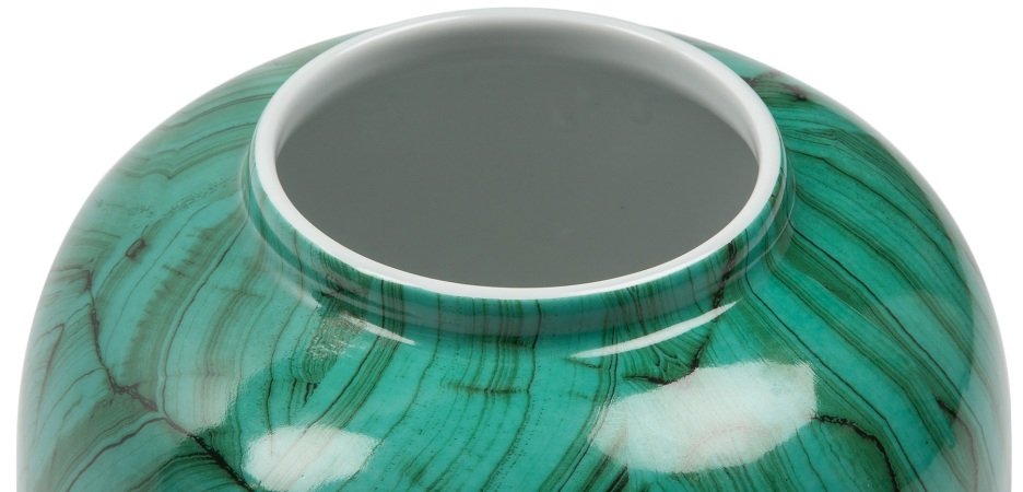 Ваза Malachite Vase Low Ваза Malachite Vase Low - Loft-Concept в Рязани