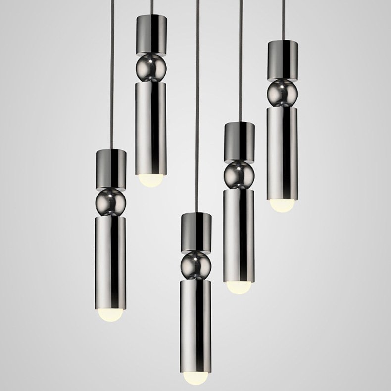 Подвесной светильник Fulcrum by Lee Broom Chrome Хром в Рязани | Loft Concept 