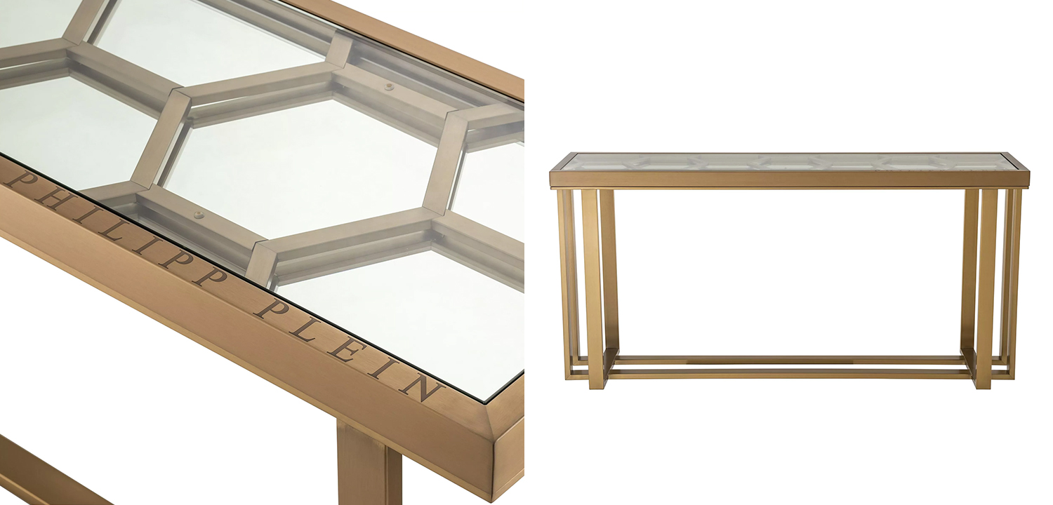 Консоль Philipp Plein Console Table Skeleton - фото №1