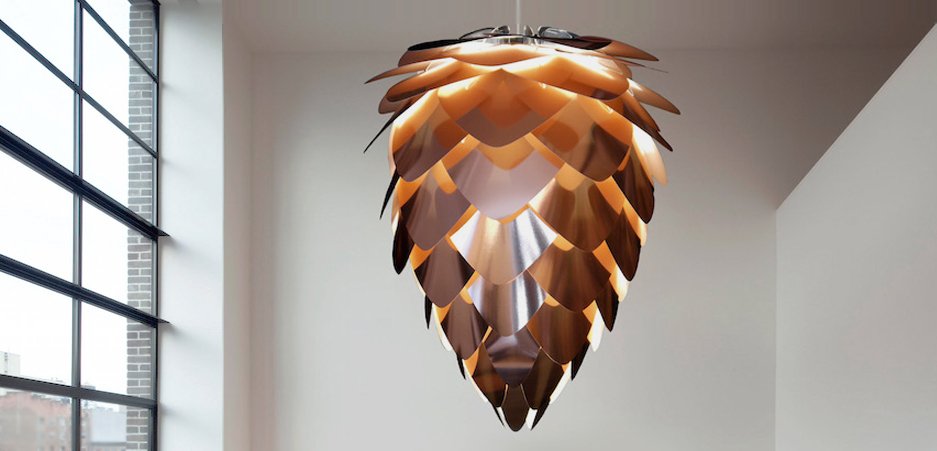 Подвесной светильник Pine Cone II Сopper 30 Подвесной светильник Pine Cone II Сopper 30 - Loft-Concept в Рязани