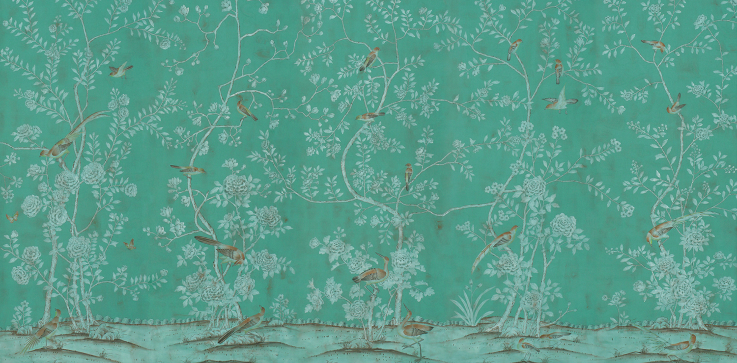 Обои ручной работы Earhalm Emerald - фото