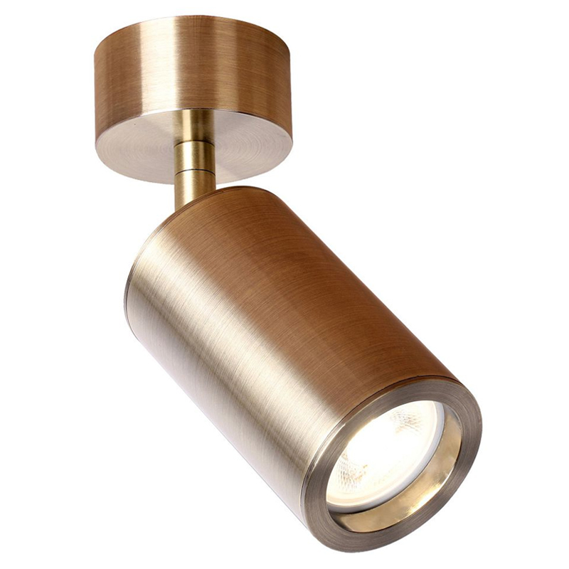 Накладной поворотный спот Modern Spot Brass Латунь Накладной поворотный спот Modern Spot Brass Латунь в Рязани | Loft Concept