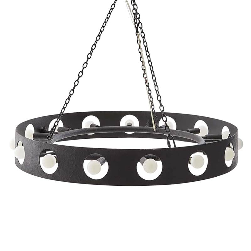 Люстра Arteriors REDONDO CHANDELIER Черный Люстра Arteriors REDONDO CHANDELIER Черный в Рязани | Loft Concept