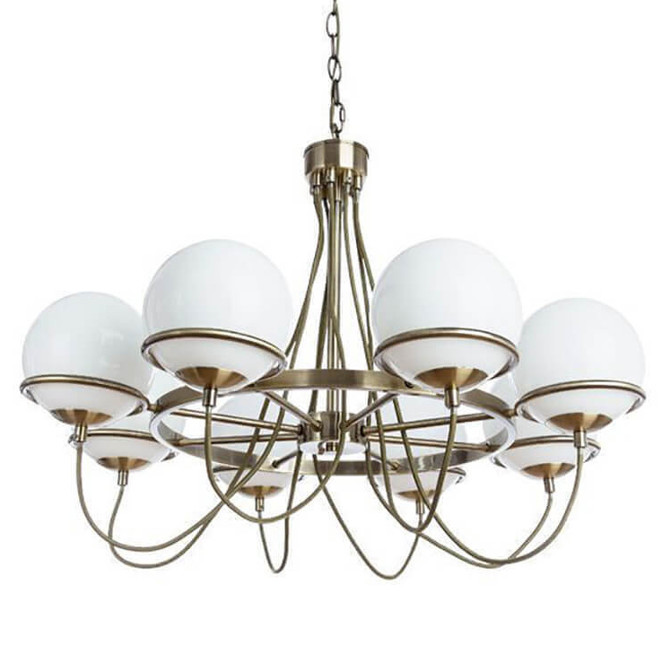 Люстра Melissa Chandelier Bronze Бронза Белый в Рязани | Loft Concept 