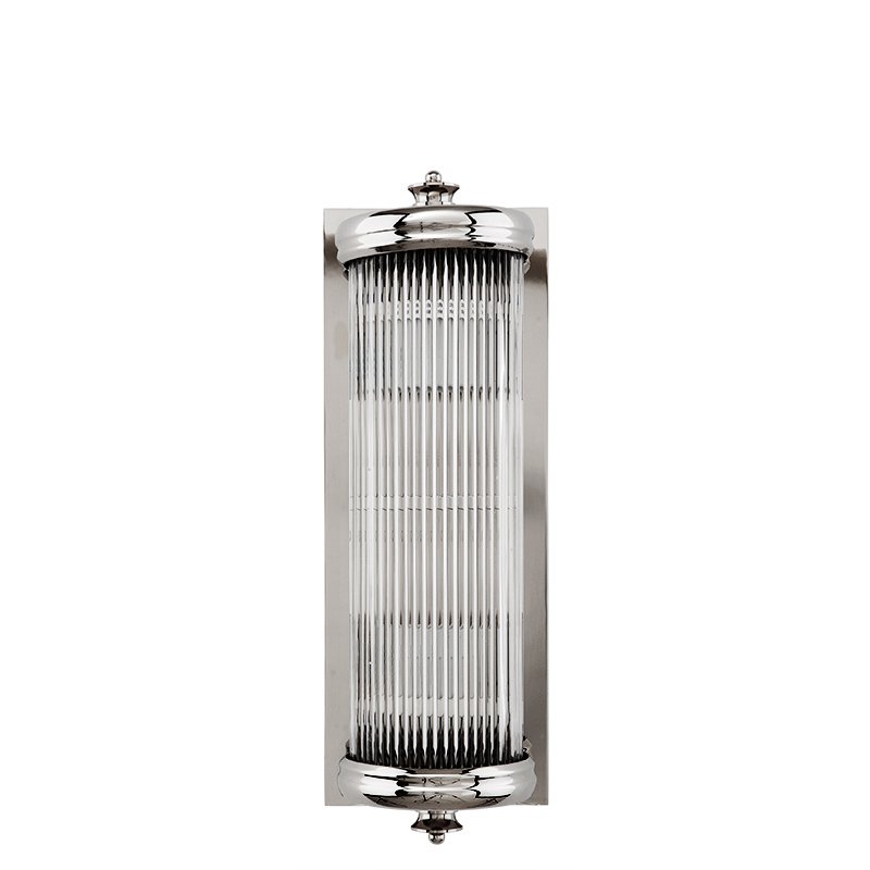Бра Wall Lamp Glorious S Nickel Никель Прозрачное Стекло Бра Wall Lamp Glorious S Nickel Никель Прозрачное Стекло в Рязани | Loft Concept