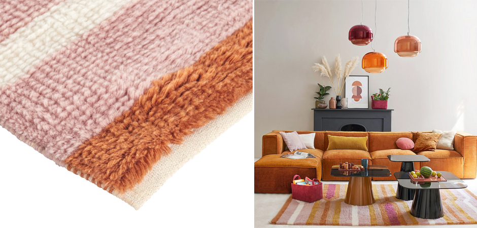 Ковер Multicolored Carpet 80% шерсть 20% хлопок Ковер Multicolored Carpet 80% шерсть 20% хлопок - Loft-Concept в Рязани