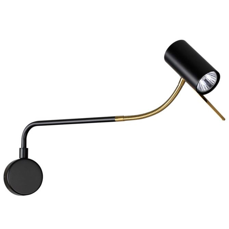 Гибкое бра Trumpet Wall Lamp Брозна Бронза Черный Гибкое бра Trumpet Wall Lamp Брозна Бронза Черный в Рязани | Loft Concept
