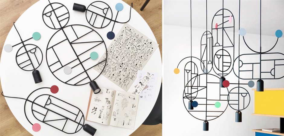 Подвесной Светильник Lines & Dots Home Adventures LDS16 Подвесной Светильник Lines & Dots Home Adventures LDS16 - Loft-Concept в Рязани