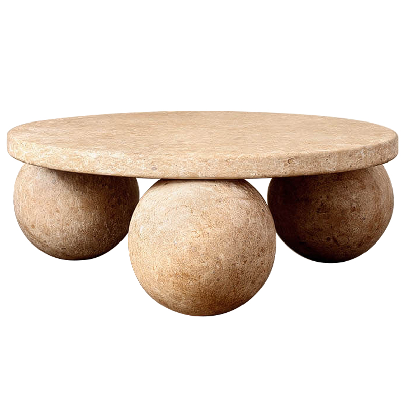 Журнальный стол дизайн Kelly Wearstler Morro Coffee Table Коричневый Журнальный стол дизайн Kelly Wearstler Morro Coffee Table Коричневый в Рязани | Loft Concept