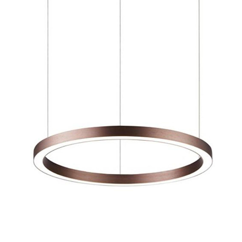 Подвесной светильник Ribbon Ring цвет Корица Коричневый в Рязани | Loft Concept 