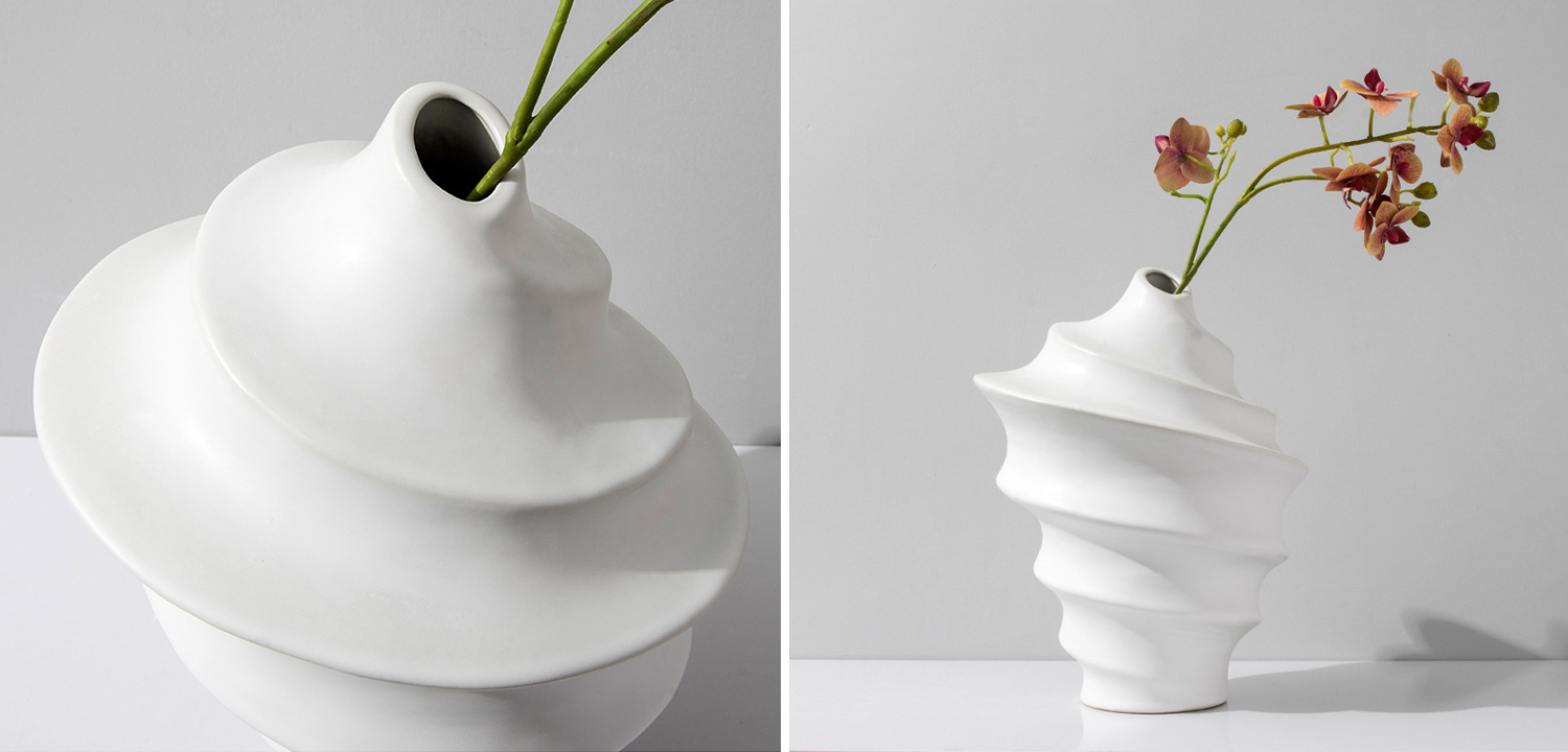 Ваза White Spiral Molecule Collection Vase - фото