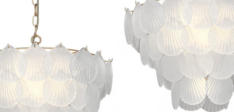 Люстра Transparent Glass Shells Люстра Transparent Glass Shells - Loft-Concept в Рязани