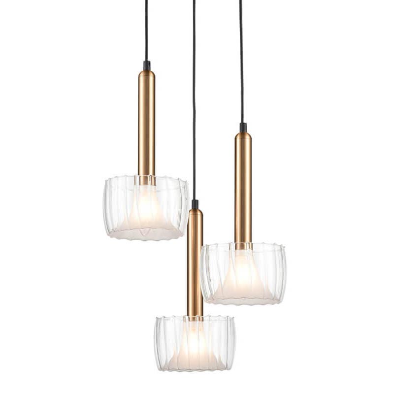 Люстра Willa Chandelier Черный Прозрачный Люстра Willa Chandelier Черный Прозрачный в Рязани | Loft Concept
