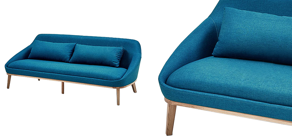 Двухместный диван Sea Basin Sofa Двухместный диван Sea Basin Sofa - Loft-Concept в Рязани