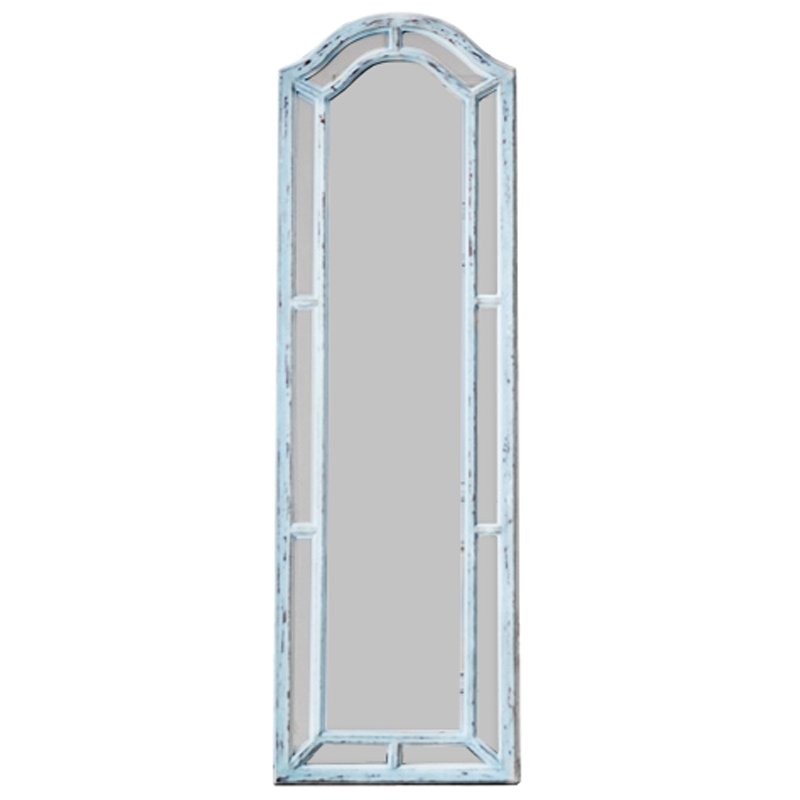 Напольное зеркало Carlotta Light Blue Винтажный голубой Напольное зеркало Carlotta Light Blue Винтажный голубой в Рязани | Loft Concept