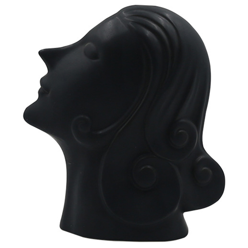 Статуэтка Side Profile Black Statuette Черный в Рязани | Loft Concept 