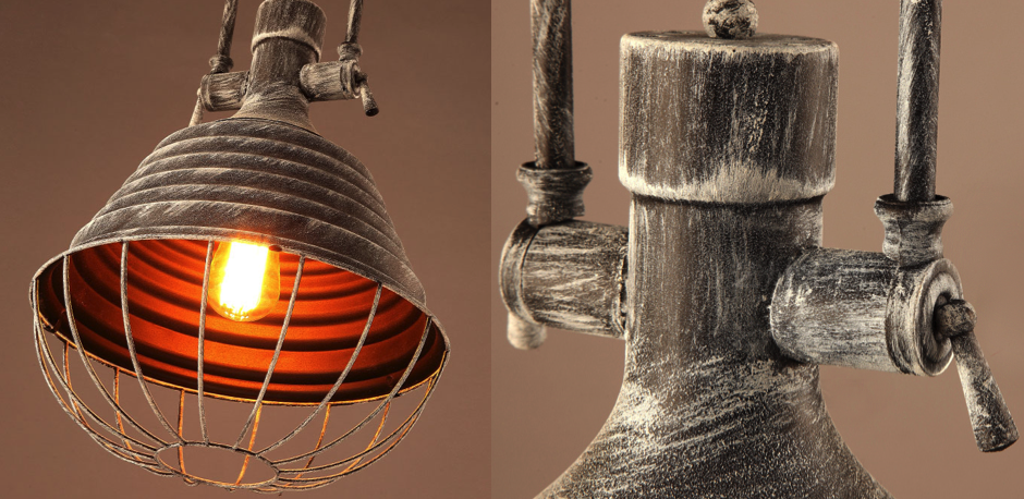 Подвесной светильник Retrika Grey Pendant Подвесной светильник Retrika Grey Pendant - Loft-Concept в Рязани