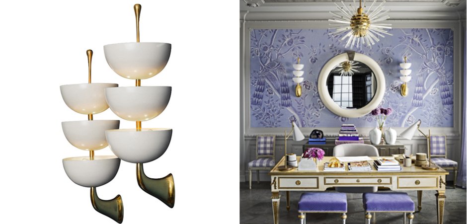 Бра Stilnovo Rare Pair of Stamped Sconces Бра Stilnovo Rare Pair of Stamped Sconces - Loft-Concept в Рязани