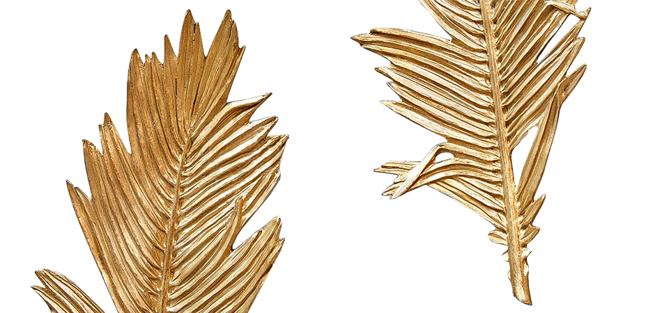 Аксессуар на стену Golden Feather Аксессуар на стену Golden Feather - Loft-Concept в Рязани