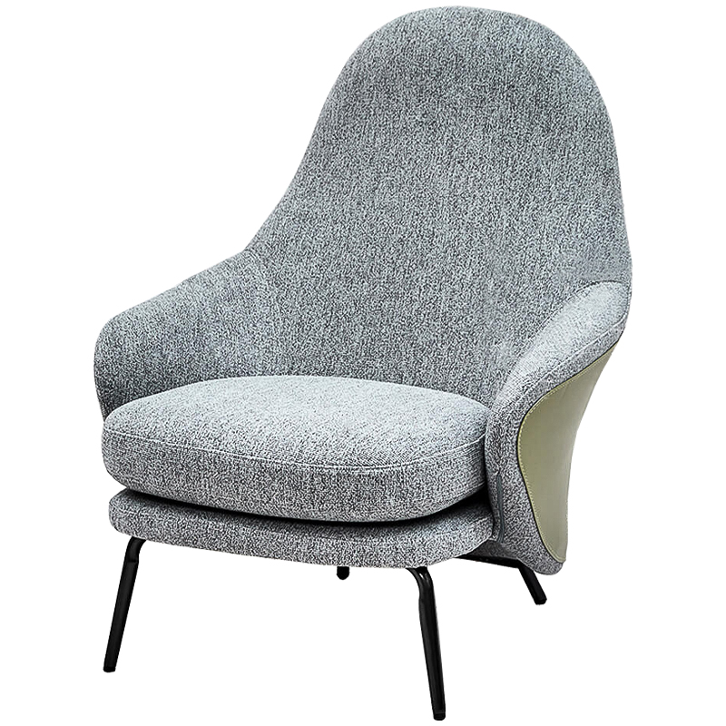 Кресло Alamea Chair Черный Серый Зеленый шалфей Кресло Alamea Chair Черный Серый Зеленый шалфей в Рязани | Loft Concept