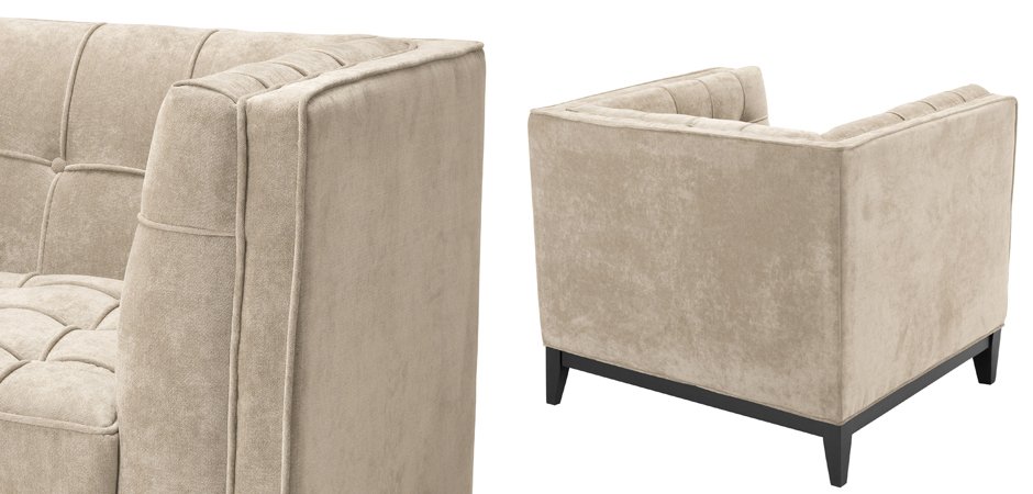 Кресло Eichholtz Chair Aldgate Greige Кресло Eichholtz Chair Aldgate Greige - Loft-Concept в Рязани