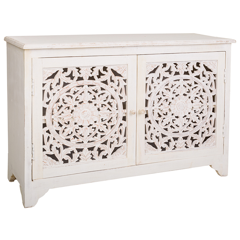 Комод с резным декорированным фасадом Imaad Lace Chest of Drawers Бежевый Комод с резным декорированным фасадом Imaad Lace Chest of Drawers Бежевый в Рязани | Loft Concept