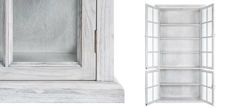 Шкаф-витрина White Provence Шкаф-витрина White Provence - Loft-Concept в Рязани