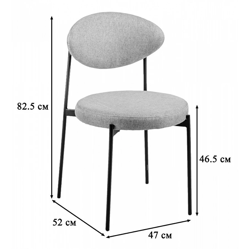 Стул металлический с мягкой спинкой и сиденьем из велюра Alfie Chair Стул металлический с мягкой спинкой и сиденьем из велюра Alfie Chair в Рязани