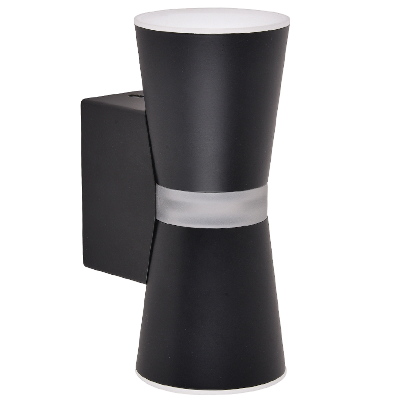 Черное матовое бра Hourglass Light Черный Черное матовое бра Hourglass Light Черный в Рязани | Loft Concept