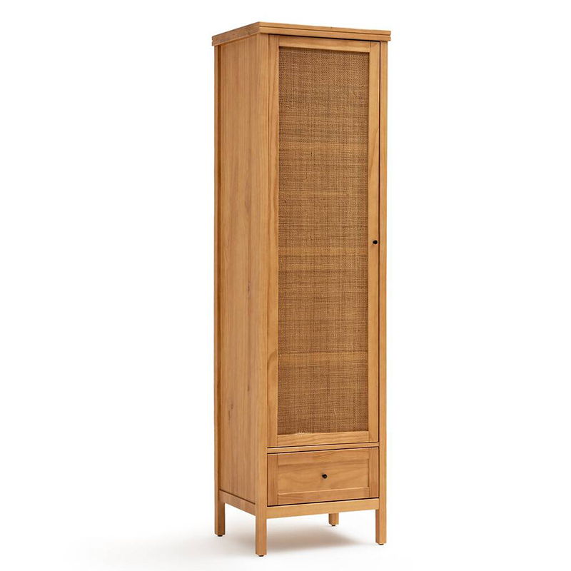 Шкаф Niels Wicker Cupboard Светлый дуб Шкаф Niels Wicker Cupboard Светлый дуб в Рязани | Loft Concept