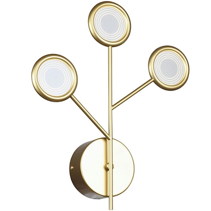 Бра Gold Bendik Lighting Золотой Прозрачный Бра Gold Bendik Lighting Золотой Прозрачный в Рязани | Loft Concept