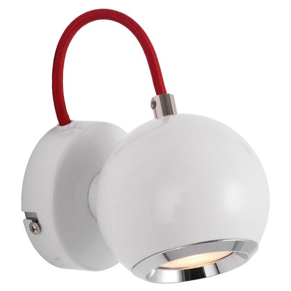 Бра White Ball Bra Белый Бра White Ball Bra Белый в Рязани | Loft Concept