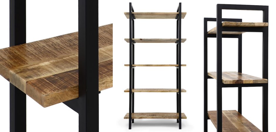 Стеллаж Takari Industrial Wood Стеллаж Takari Industrial Wood - Loft-Concept в Рязани