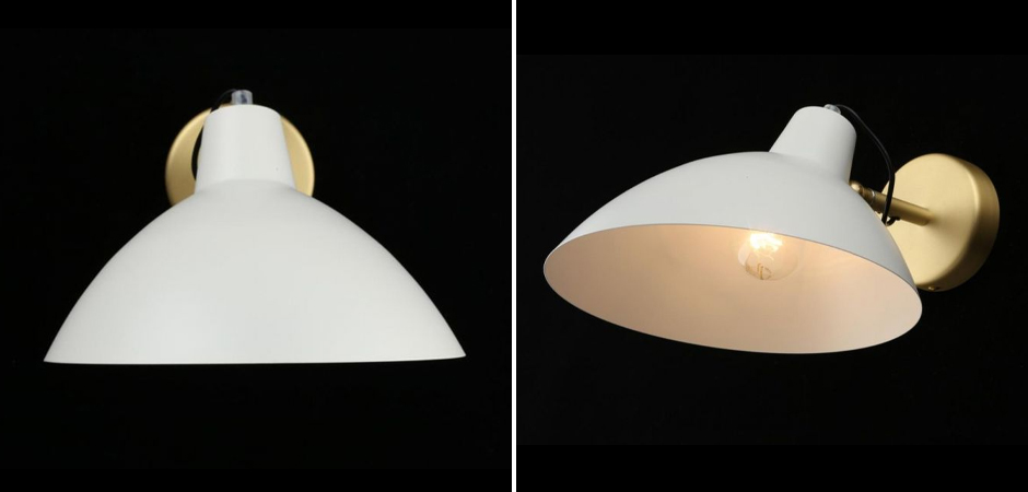 Бра с белым матовым плафоном Retro Light Бра с белым матовым плафоном Retro Light - Loft-Concept в Рязани