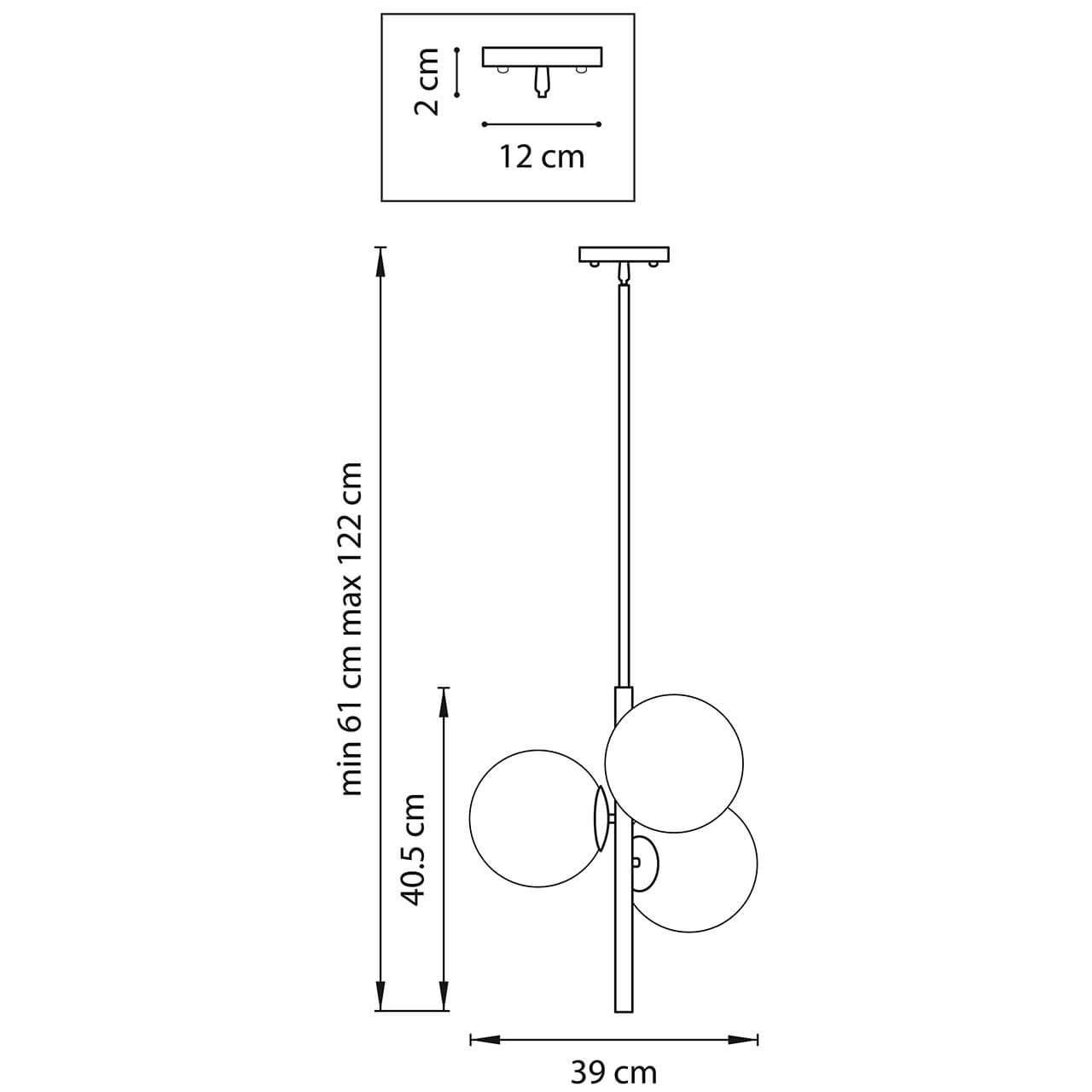 Люстра Three Bubbles Chandelier Люстра Three Bubbles Chandelier в Рязани