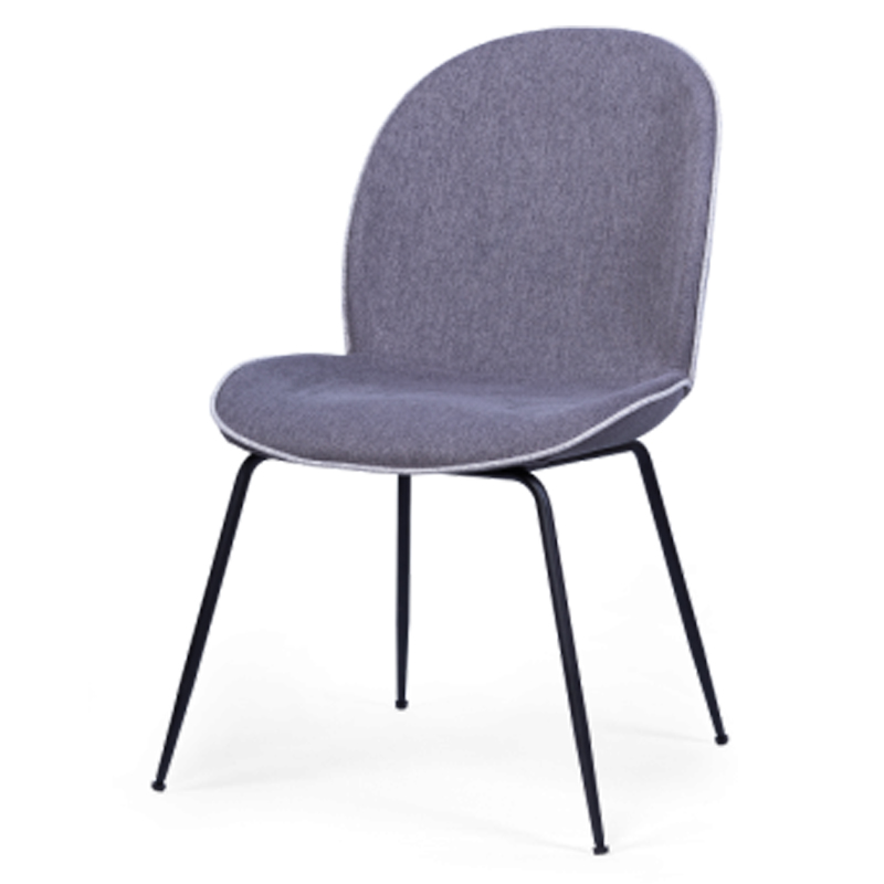 Стул Bleon Chair Серо-голубой Черный Стул Bleon Chair Серо-голубой Черный в Рязани | Loft Concept