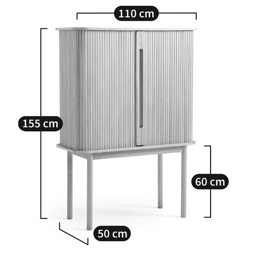 Буфет с двумя раздвижными дверцами Toinette Wooden Light Cupboard Буфет с двумя раздвижными дверцами Toinette Wooden Light Cupboard в Рязани