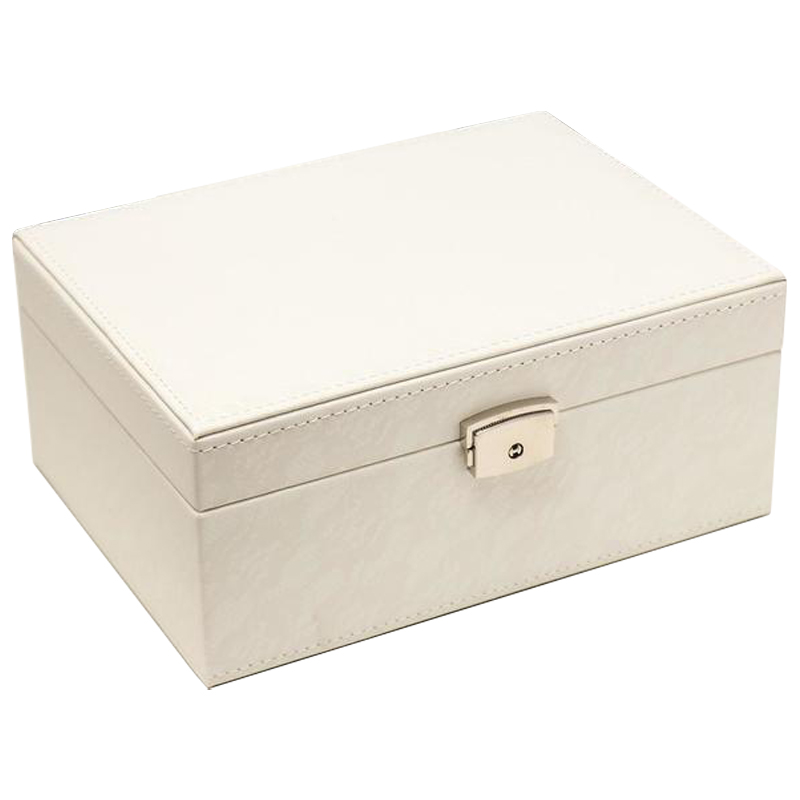 Шкатулка Blanco Jewerly Organizer Box Белый Шкатулка Blanco Jewerly Organizer Box Белый в Рязани | Loft Concept