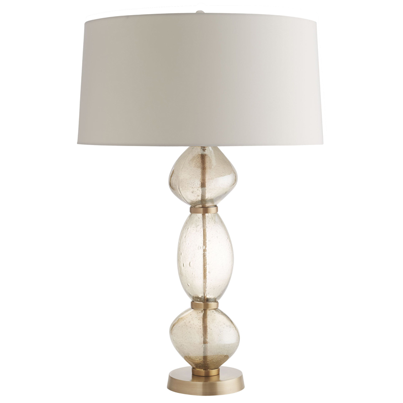 Дизайнерская настольная лампа DREENA LAMP Золотой Серый Белый Дизайнерская настольная лампа DREENA LAMP Золотой Серый Белый в Рязани | Loft Concept