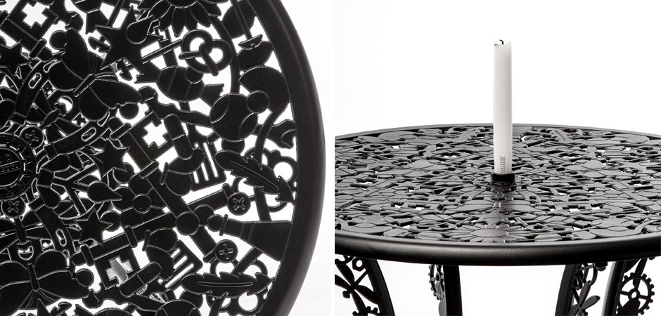 Обеденный стол Industry Collection ALUMINIUM TABLE – BLACK Обеденный стол Industry Collection ALUMINIUM TABLE – BLACK - Loft-Concept в Рязани