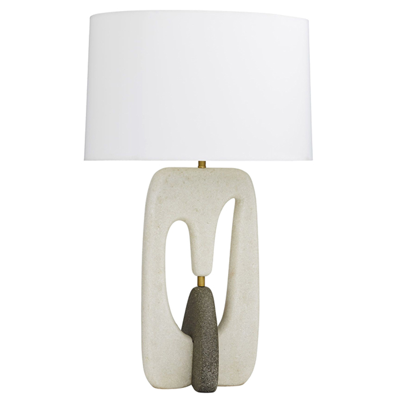 Дизайнерская настольная лампа HARLEEN LAMP Черный Золотой Белый Дизайнерская настольная лампа HARLEEN LAMP Черный Золотой Белый в Рязани | Loft Concept