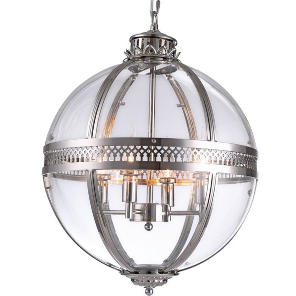 Люстра Sphere Old Roman Chandelier Chrome Хром Люстра Sphere Old Roman Chandelier Chrome Хром в Рязани | Loft Concept