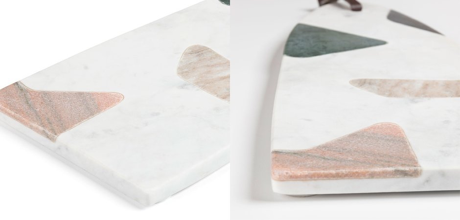Разделочная доска Pastel Spots Triangle Разделочная доска Pastel Spots Triangle - Loft-Concept в Рязани