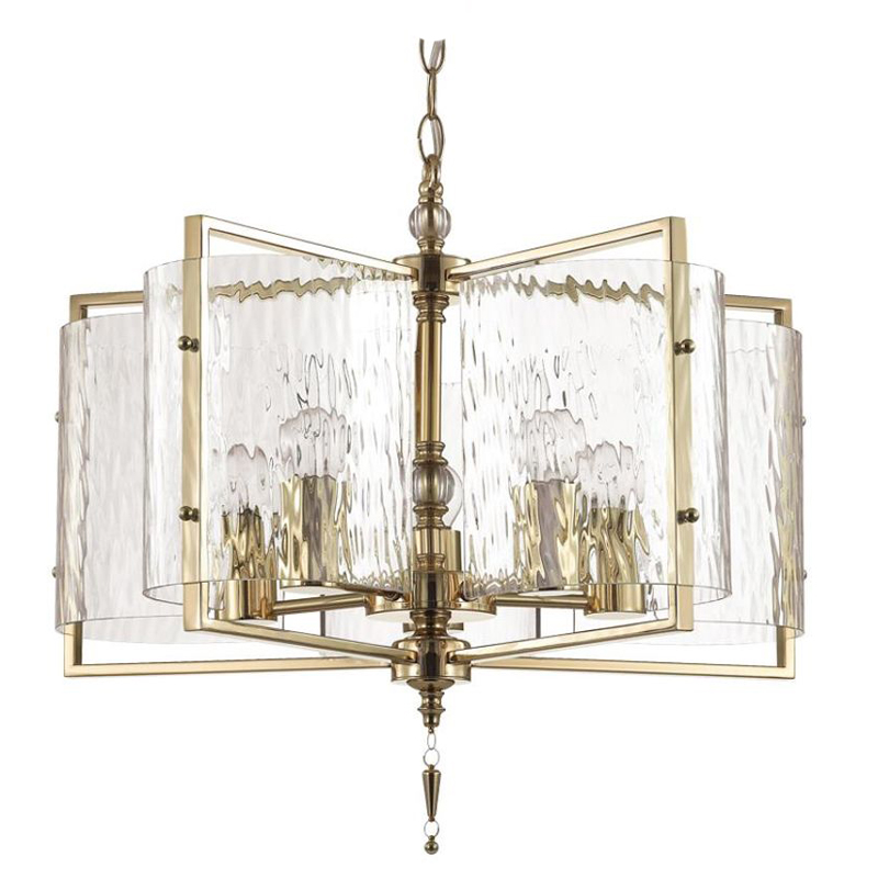 Люстра Karissa Gold Chandelier 48 Глянцевое золото Прозрачный (Transparent) Люстра Karissa Gold Chandelier 48 Глянцевое золото Прозрачный (Transparent) в Рязани | Loft Concept