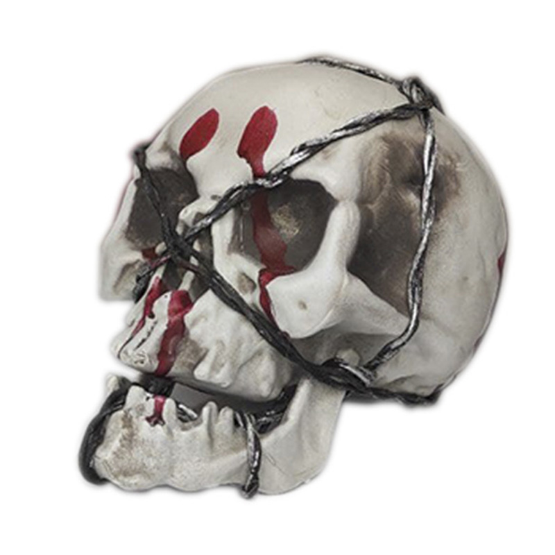 Аксессуар HALLOWEEN Skull Серый Черный Красный Аксессуар HALLOWEEN Skull Серый Черный Красный в Рязани | Loft Concept