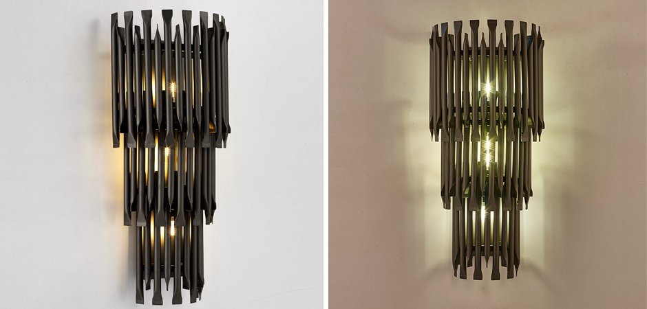 Бра MATHENY III WALL LAMP by DELIGHTFULL Black Бра MATHENY III WALL LAMP by DELIGHTFULL Black - Loft-Concept в Рязани